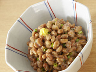 納豆ねぎの小鉢
