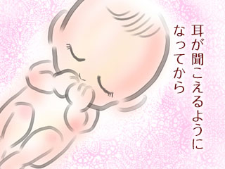 耳で聞く胎児