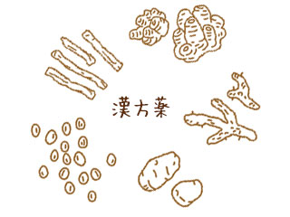 漢方薬の材料