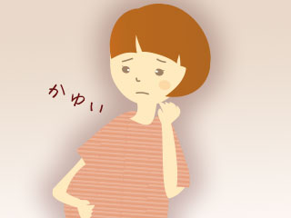 おなかが痒い妊婦