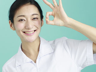 看護師のOKサイン