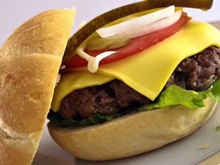 添加物まみれの美味しいハンバーガー