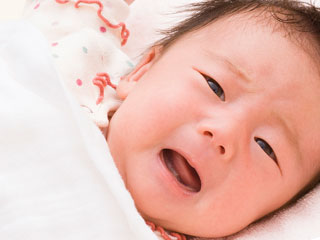 生後数ヶ月の赤ちゃん