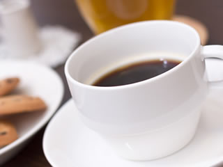 毎日の習慣になっている一杯のブラックコーヒー