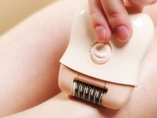 女性用電動カミソリ