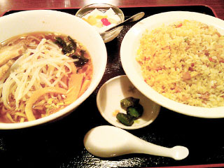 チャーハン&ラーメンセット