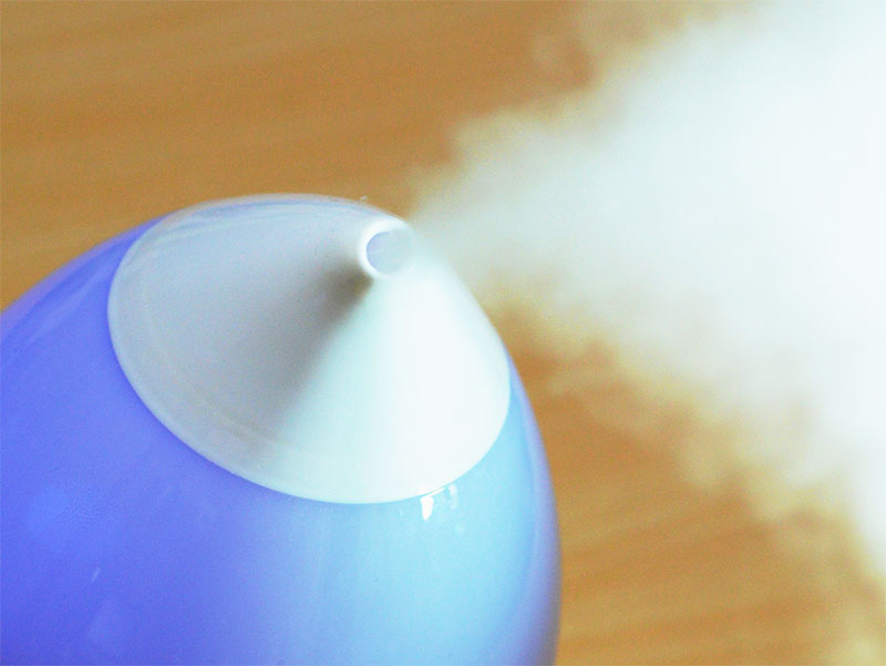 保湿用の加湿器