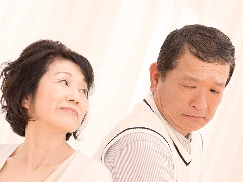 夫源病の老夫婦