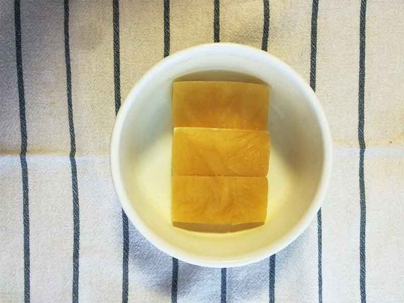 冷凍した豆腐