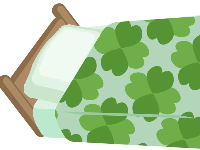 ベッドのイラスト