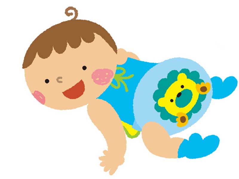 赤ちゃんのイラスト