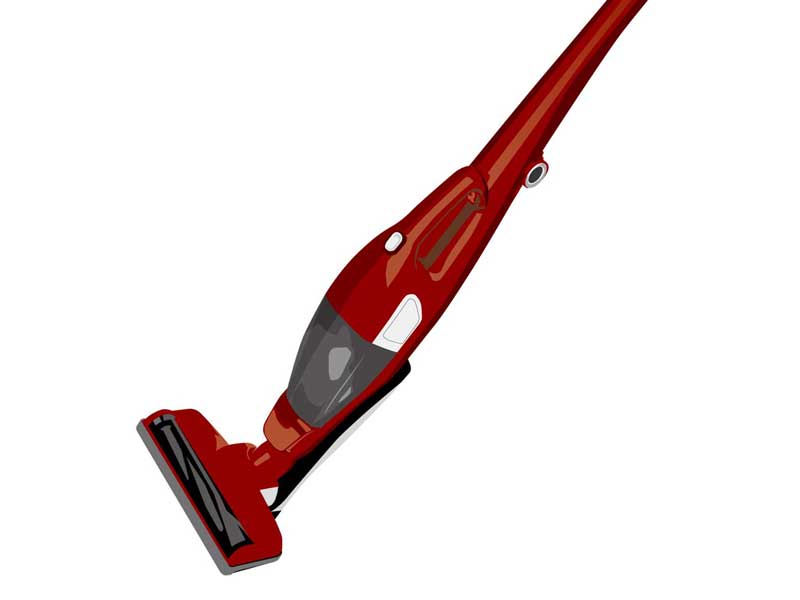 掃除機のイラスト