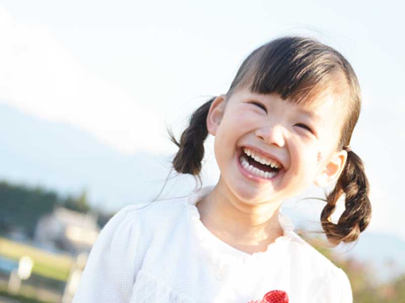 笑顔の子供