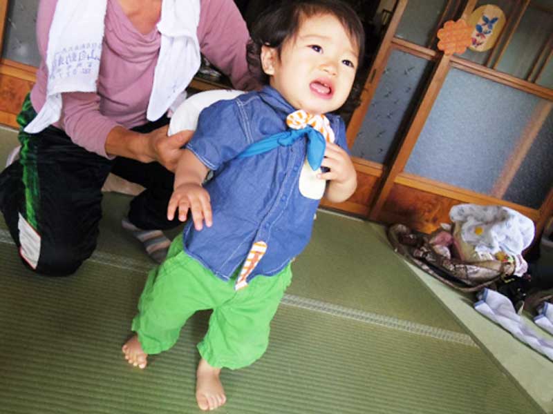 嫌がる子供