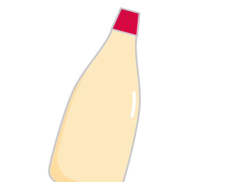 マヨネーズのイラスト