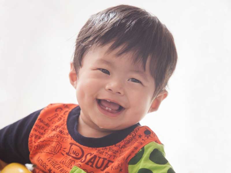 笑顔の子供