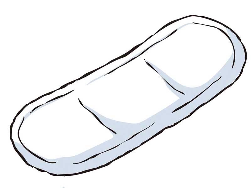 生理用ナプキンのイラスト