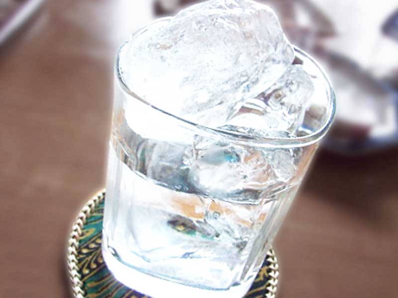 晩酌の焼酎