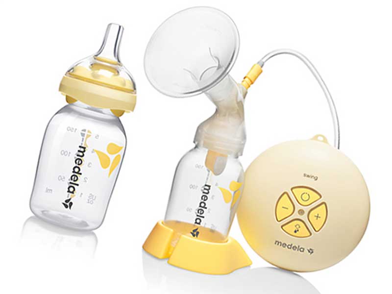 スイング電動さく乳器