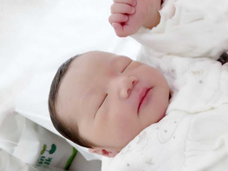 無事出産した赤ちゃん