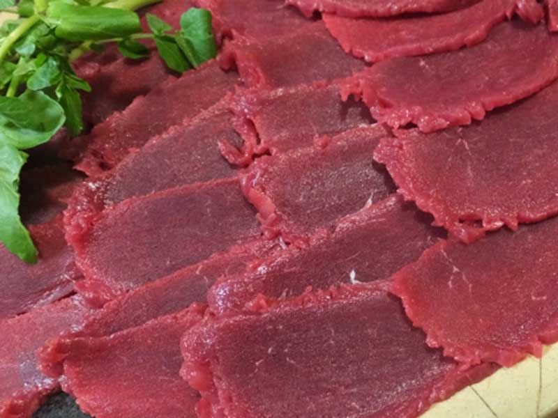非加熱の生肉