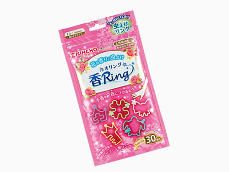 虫よけ香リング