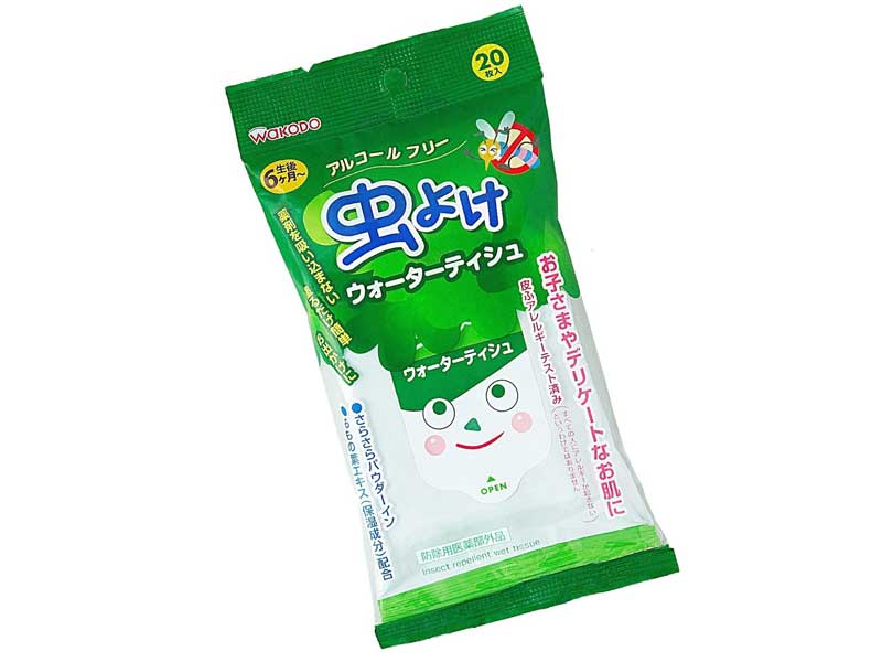 虫よけウォーターティシュ
