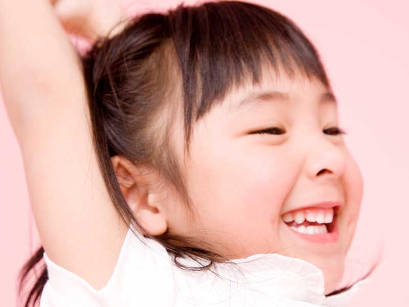 元気な女の子