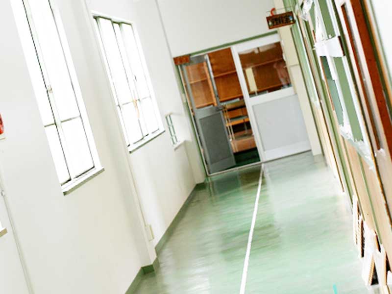 学校の廊下