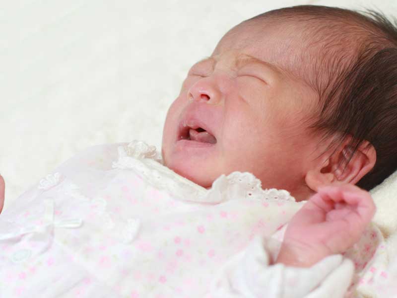 生まれたばかりの赤ちゃん