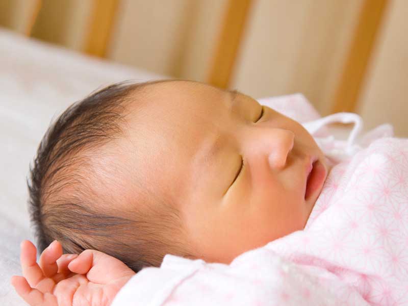 生まれたばかりの赤ちゃん