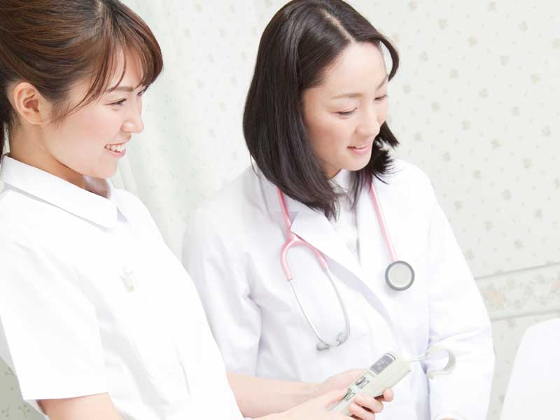 医師と看護婦さん