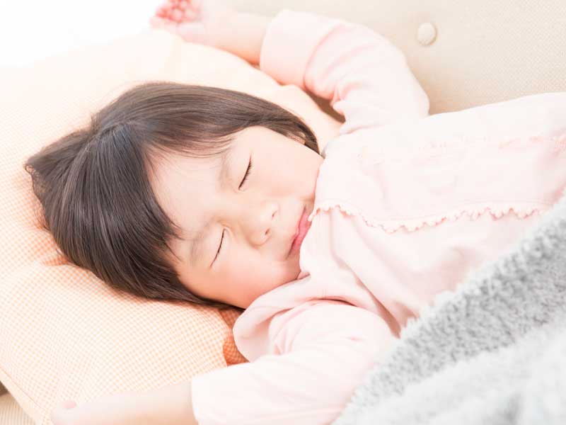 体調が悪い子供