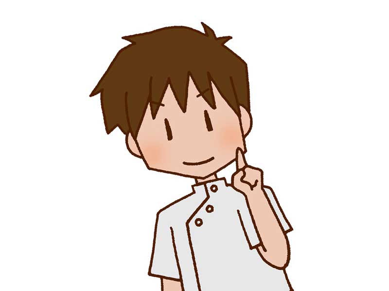 鍼灸師のイラスト