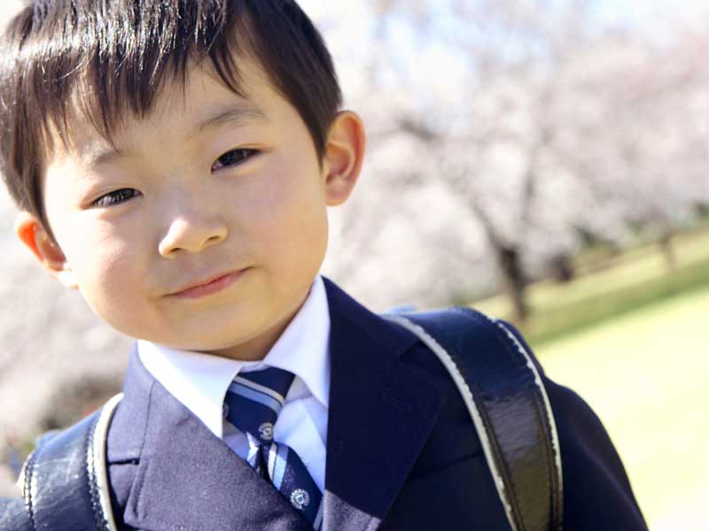 小学生の男の子