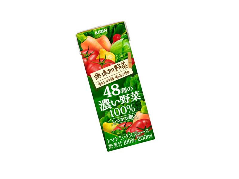 キリン無添加野菜48種の濃い野菜100%(野菜ジュース)