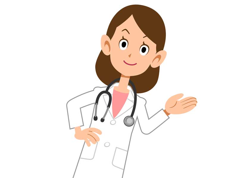 産婦人科医のイラスト