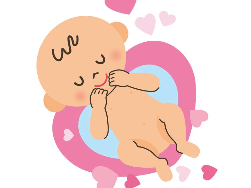赤ちゃんのイラスト