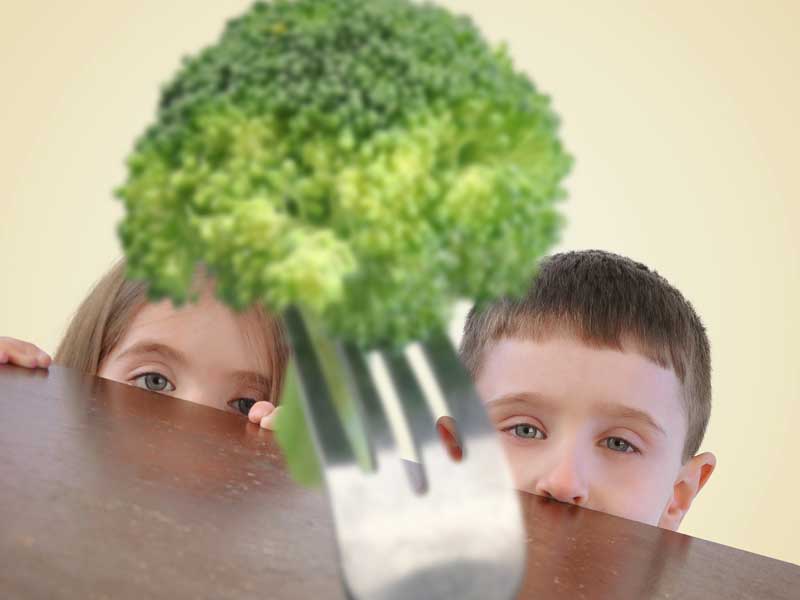 野菜が嫌いな子供達