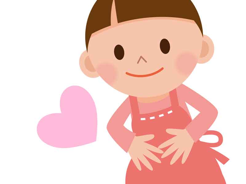 妊婦さんのイラスト
