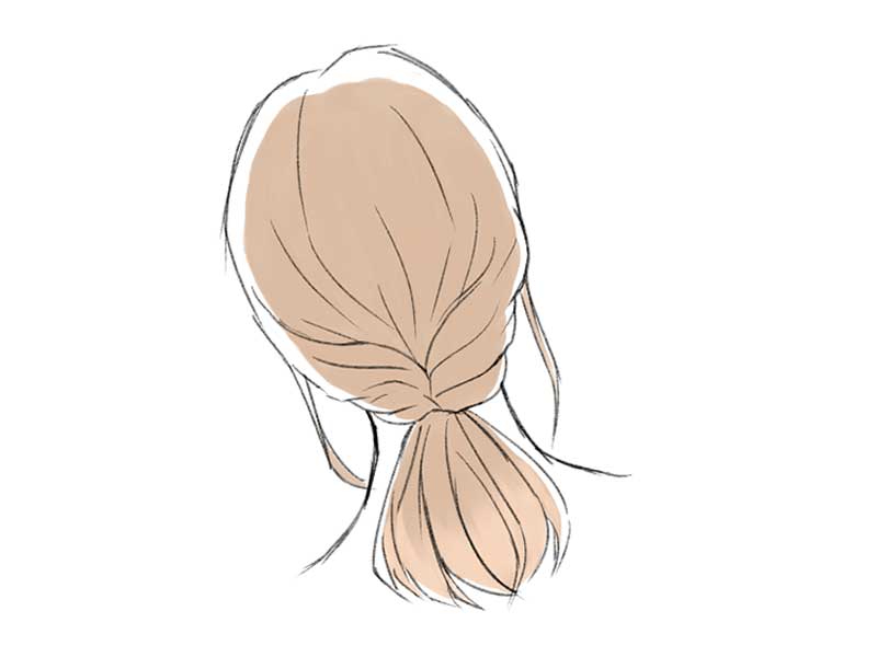 整えてできあがりイラスト