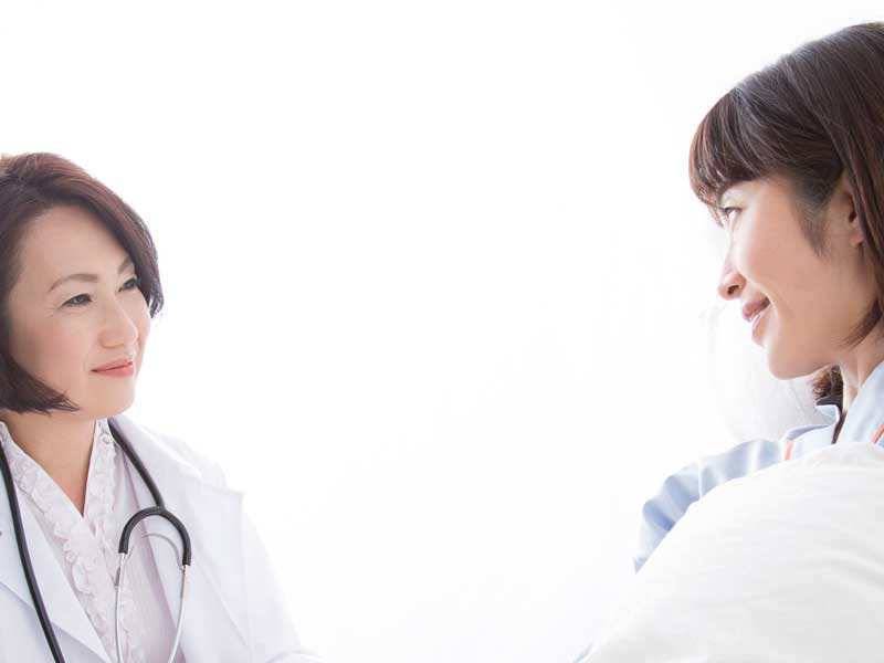 入院している妊婦さん