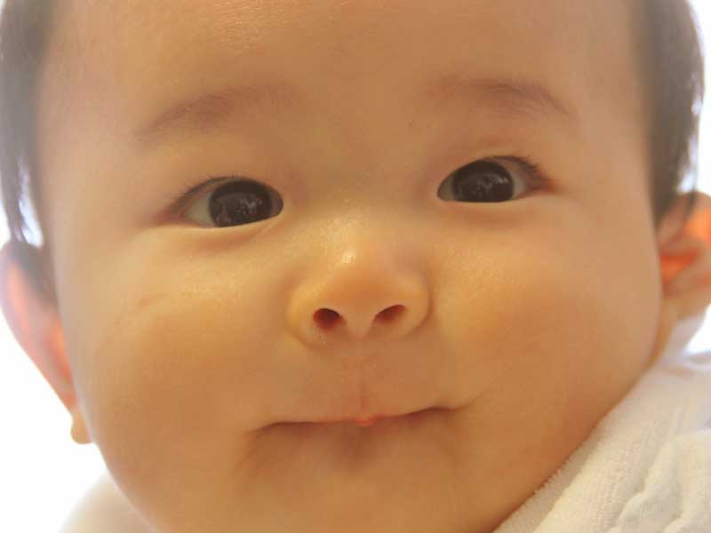 元気な赤ちゃん