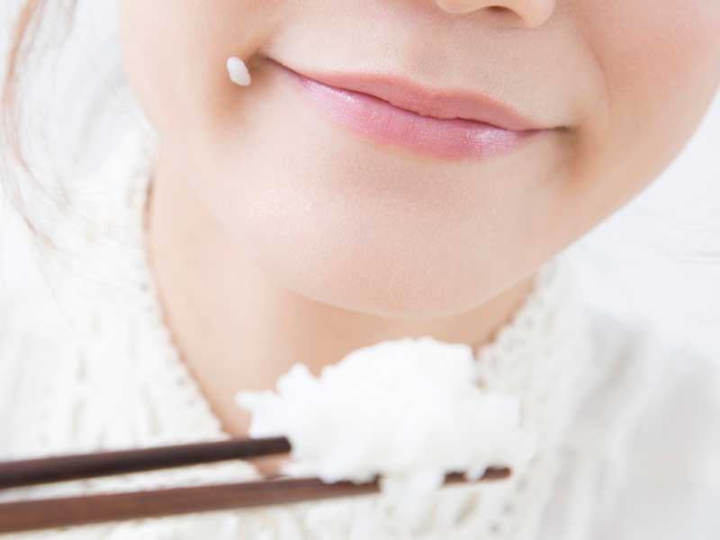 食欲旺盛な妊婦さん