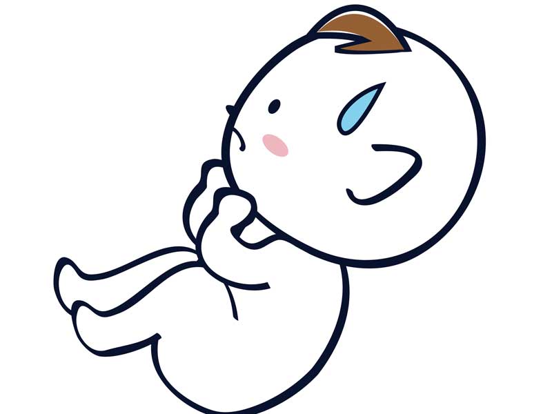 赤ちゃんのイラスト