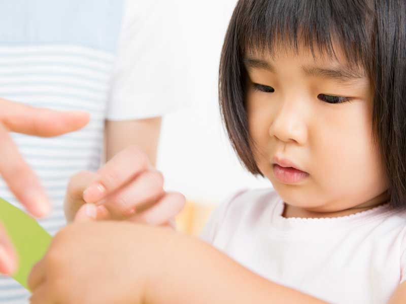 工作をしてる子供