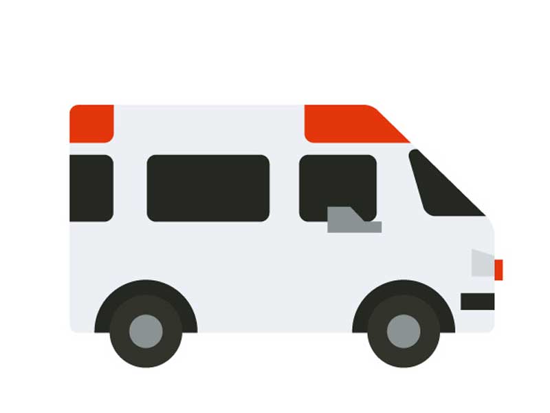 救急車のイラスト