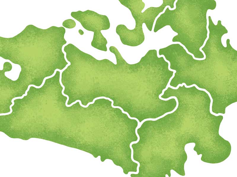 地図のイラスト