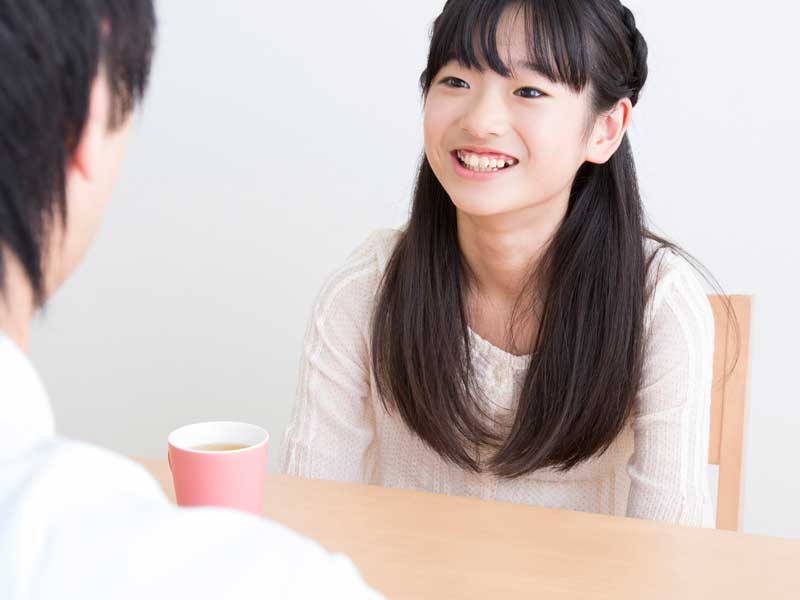 思春期の女の子