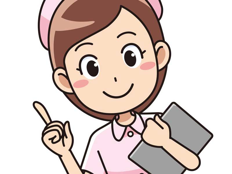 看護婦さんのイラスト